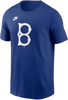 Brooklyn Dodgers Nike Cooperstown T-Shirt - Blue