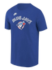 Toronto Blue Jays Nike Cooperstown T-Shirt Wordmark - Blue