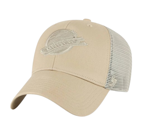Vancouver Canucks '47 Brand MVP Trucker - Khaki