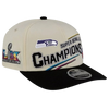 Seattle Seahawks Super Bowl Championship New Era 9SEVENTY Stretch-Snapback - Beige
