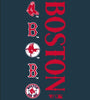 Boston Red Sox Luxe Signature Tee Shirt - Navy
