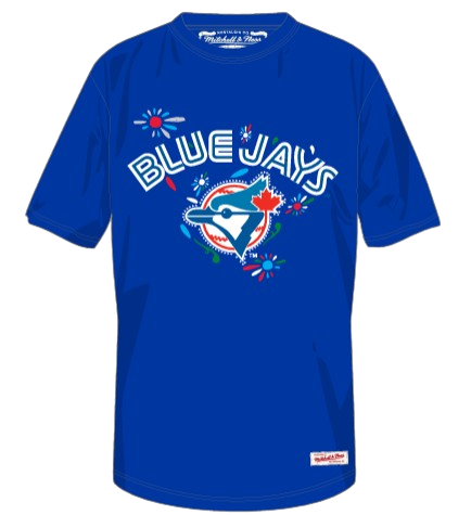 Toronto Blue Jays Day of the Dead Cooperstown logo tee