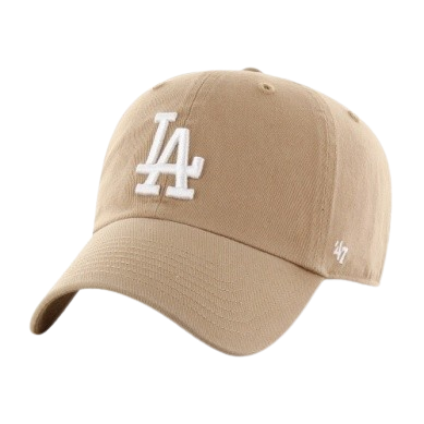 Los Angeles Dodgers 47 Clean Up Hat - Beige