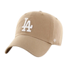 Los Angeles Dodgers 47 Clean Up Hat - Beige
