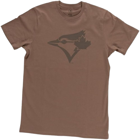 Toronto Blue Jays Birdhead Logo T-Shirt - Dune