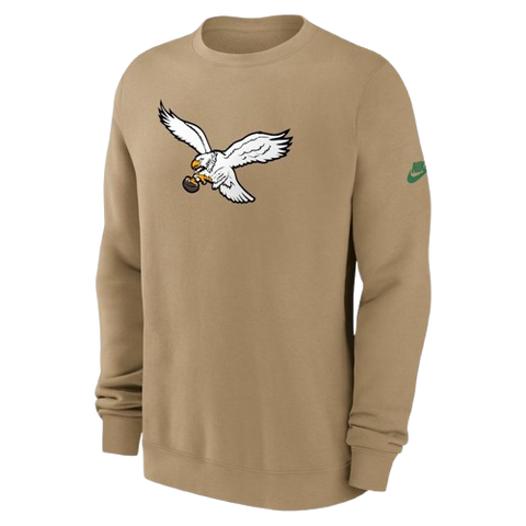 Philadelphia Eagles Nike Pullover Sweatshirt - Tan