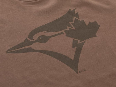 Toronto Blue Jays Birdhead Logo T-Shirt - Dune