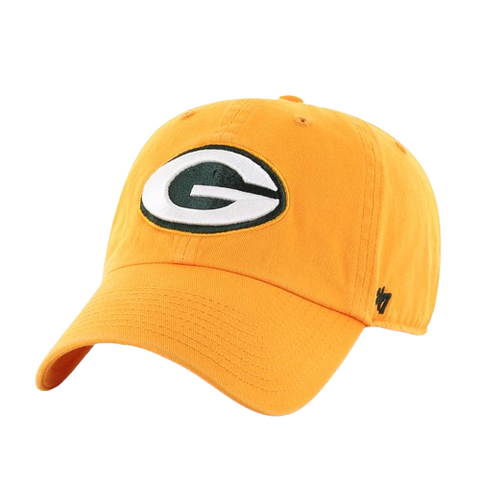 Green Bay Packers 47 Clean Up Hat - Yellow