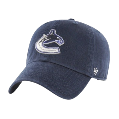 Vancouver Canucks 47 Clean Up Hat - Navy