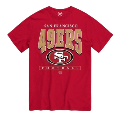 San Francisco 49ers '47 Brand Hot Corner T-Shirt - Red
