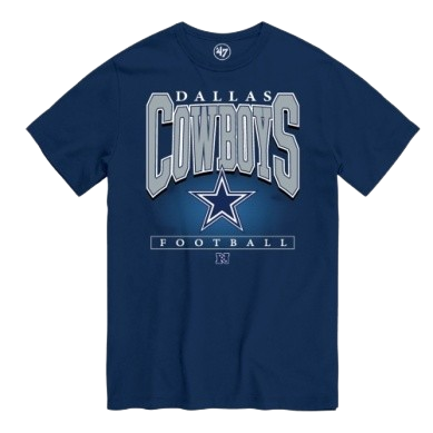 Dallas Cowboys '47 Brand Hot Corner Tee Shirt - Navy