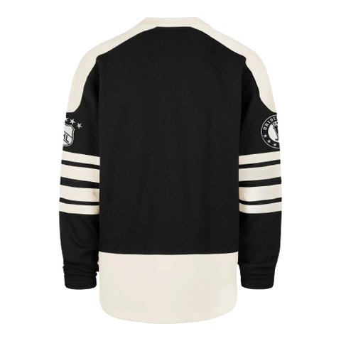 Boston Bruins Lace-Up Crewneck Sweatshirt