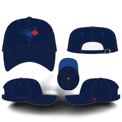 City Connect Toronto Blue Jays Jay Logo Clean Up Hat