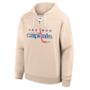 Washington Capitals Vintage Lace Hoodie - Cream