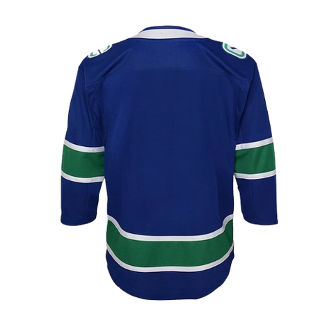Youth Fit Vancouver Canucks Blank Home Jersey - Blue
