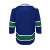 Youth Fit Vancouver Canucks Blank Home Jersey - Blue