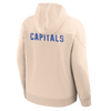 Washington Capitals Vintage Lace Hoodie - Cream