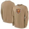 Chicago Bears Vintage Logo Nike Pullover Sweatshirt - Tan