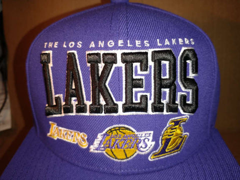 Los Angeles Lakers  Mitchell & Ness Snapback - Tri Logo