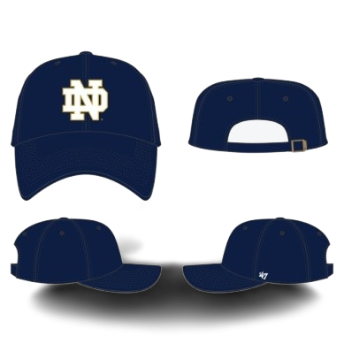 Notre Dame Fighting Irish '47 Clean Up Hat