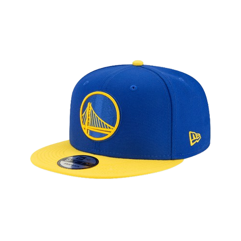 Golden State Warriors New Era 9FIFTY Snapback - Blue & Yellow