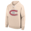 Montreal Canadiens Vintage Lace Hoodie - Cream