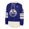 Edmonton Oilers Lace-Up Crewneck Sweatshirt
