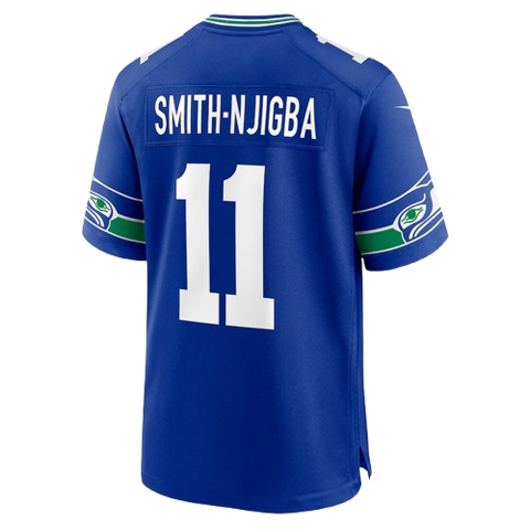 Seattle Seahawks Jaxon Smith-Njigba Nike Game Jersey Vintage Alternate - Old Royal