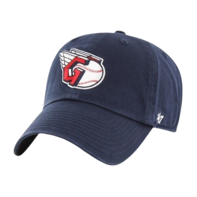 Cleveland Guardians 47 Clean Up Hat - Navy