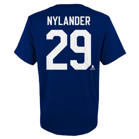 Toronto Maple Leafs William Nylander #29 Player Tee - Blue