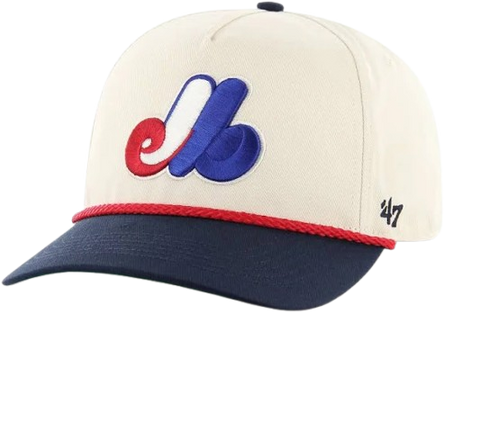 Montreal Expos '47 Rope TT Hitch Hat - Bone