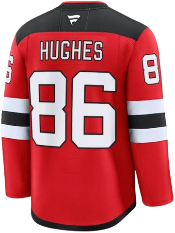 Jack Hughes New Jersey Devils Fanatics Premium Jersey - Home