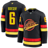 Brock Boeser Vancouver Canucks Fanatics Premium Jersey Skate Logo - Black