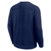 Vancouver Canucks Tri-Blend Crewneck Sweatshirt - Navy