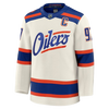 Connor McDavid Edmonton Oilers Fanatics Premium Jersey Alternate - Cream