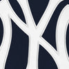 New York Yankees Twill Logo Hoodie - Navy