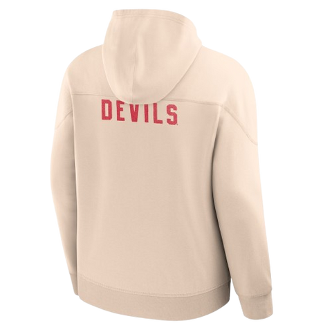 New Jersey Devils Vintage Lace Hoodie - Cream