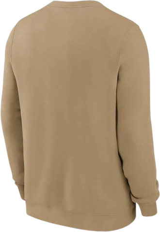Chicago Bears Vintage Logo Nike Pullover Sweatshirt - Tan